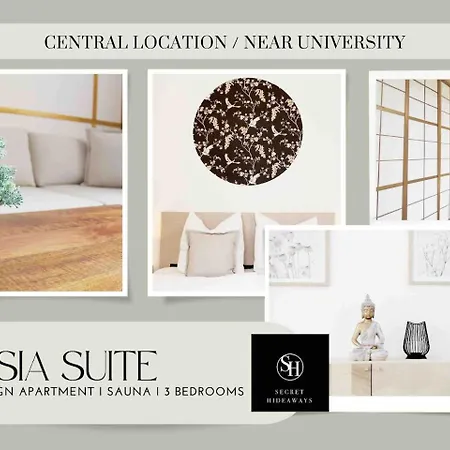 Sh L 3 Betten L Sauna L 450m Bis Universitaet Apartment